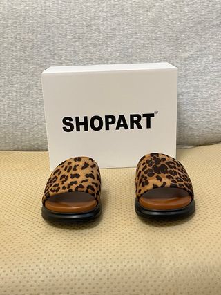Ciabatte Shop Art leopardate tg 36