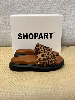 Ciabatte Shop Art leopardate tg 36