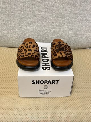 Ciabatte Shop Art leopardate tg 36