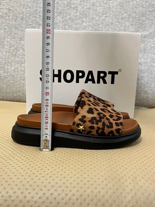 Ciabatte Shop Art leopardate tg 36