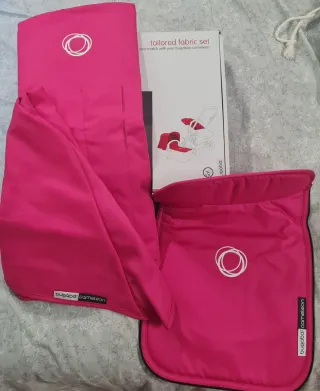 Bugaboo Cameleon Silla Conjunto Tejidos Rosa