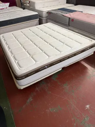 Cama 180x190 KING SIZE, TOPPER REVERSIBLE