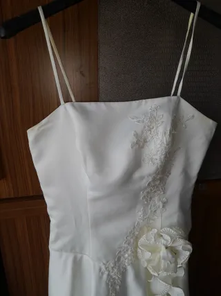 Vestido de boda tela lujo calidad
