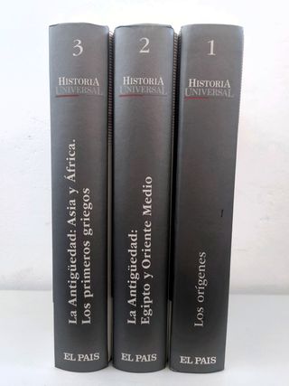 PACK 3 | Libros Historia Universal | SALVAT