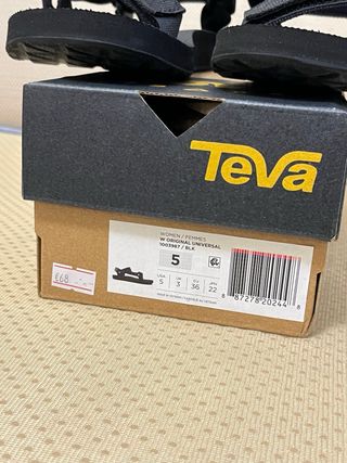 Sandali Teva Nere Tg 36