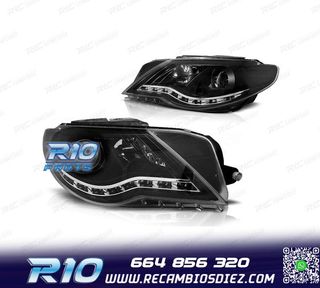 FAROS PARA VOLKSWAGEN VW PASSAT CC 08-12 LUZ DIURNA FONDO NE