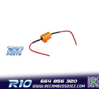 RESISTENCIA MATRÍCULA CANBUS ERROR DE LUZ 10W