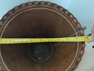 Paragüero cobre antiguo homenaje Goya