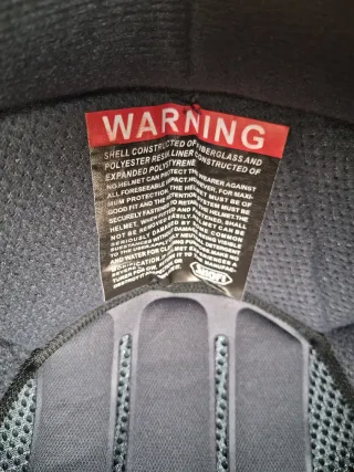 Casco Shoei Negro y Blanco