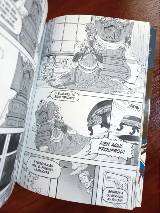Manga La Bella y la Bestia. Comic Disney