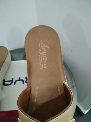 Ciabatte Arya Fly Donna Oro Tg 37