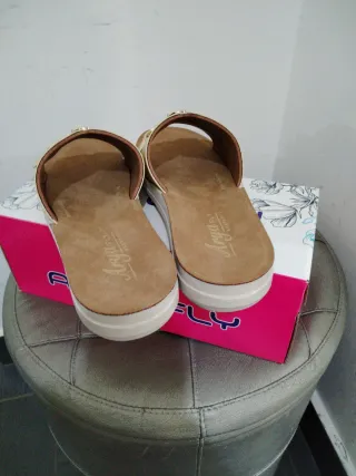 Ciabatte Arya Fly Donna Oro Tg 37