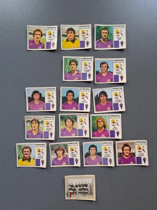 Figurine Panini Fiorentina 79-80  squadra scudetto