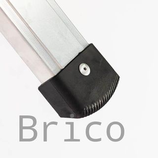 Escalera Telescópica Articulada Aluminio 3+3 Pestaña