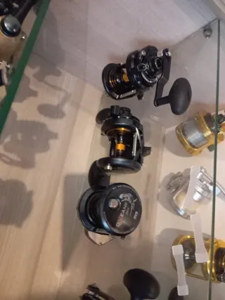 Carrete pesca slow pitch vertical jigging traina 1
