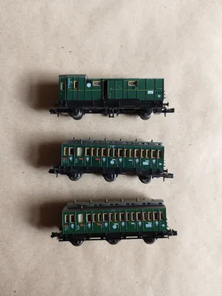 Lote 3 vagones FLEISCHMANN