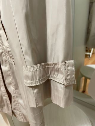 Gabardina impermeable Flame beige