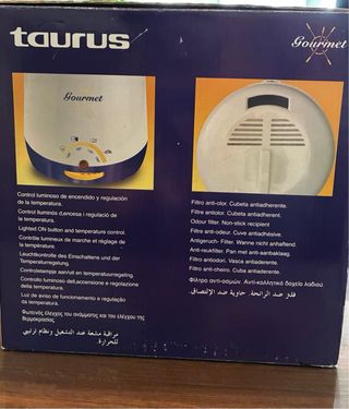 Freidora y Fondue Taurus Gourmet 950W