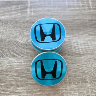 TAPABUJES HONDA 69mm ALUMINIO - EMBLEMAS HONDA