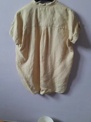 Blusa Lino Manga Corta Lloyd's Talla S