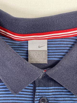 Polo Nike Rayas Azul Marino
