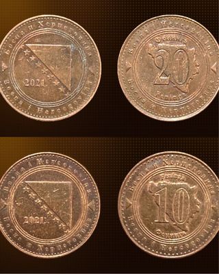 🇧🇦 Bosnia 🇧🇦 Monedas