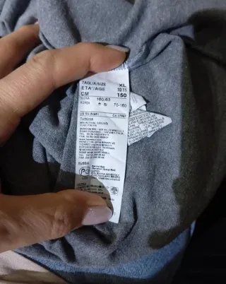 Maglia Benetton ragazzo manica lunga cotone