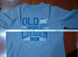 Maglia Benetton ragazzo manica lunga cotone
