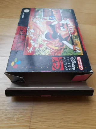 Caja Super Nintendo Donald in Maui Mallard