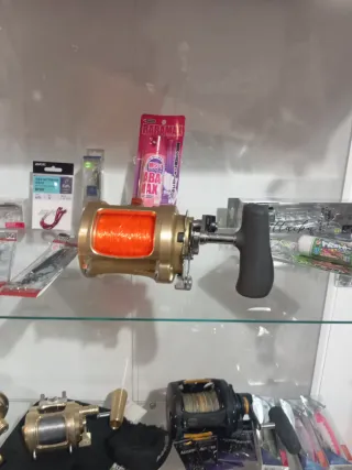 Carrete shimano tiagra 30 lb lrs w pesca mare rod