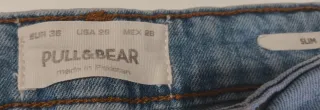 Vaquero slim Pull&Bear azul Talla W29