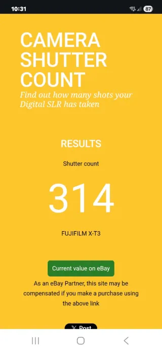 Fujifilm X-T3 Cámara Mirrorless