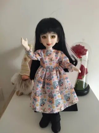 Muñecas BJD Gemelas Vestidos Hechos a Mano