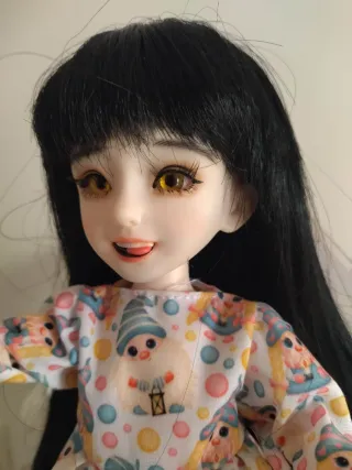 Muñecas BJD Gemelas Vestidos Hechos a Mano