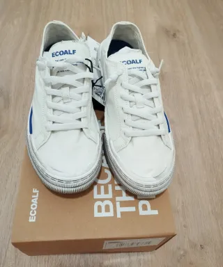 Zapatillas Ecoalf Blancas y Azules