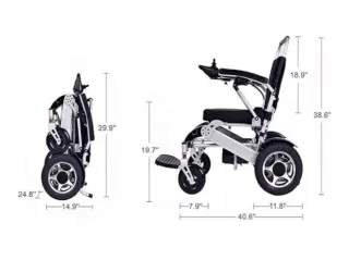 Silla ruedas eléctrica y plegable 700€