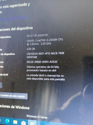 Portatile HP G6 500GB