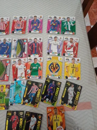 Lote cromos fútbo Elllegelle  Adrenalyn 25/26