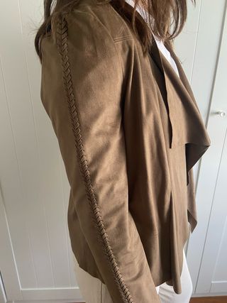 Chaqueta YAYA ante marrón