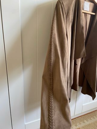 Chaqueta YAYA ante marrón