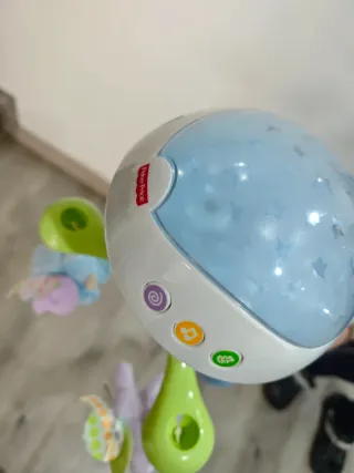 Móvil Ositos Fisher Price Luz y Música (con caja)