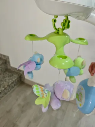 Móvil Ositos Fisher Price Luz y Música (con caja)