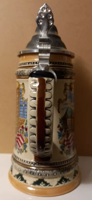 Jarra Cerveza Alemana Bremen Rathaus