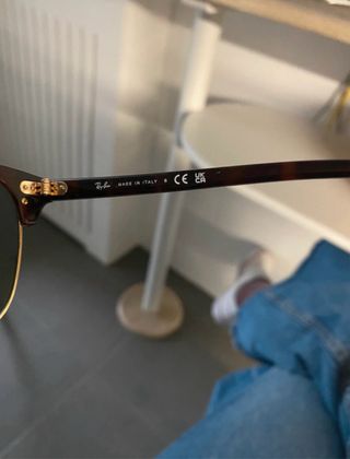 Gafas de sol Ray-Ban Clubmaster Marrón Dorado