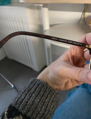 Gafas de sol Ray-Ban Clubmaster Marrón Dorado