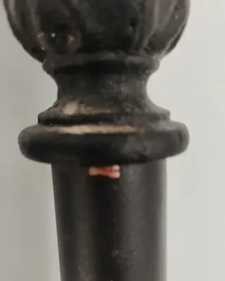 Cabecero forja negro cama 135cm