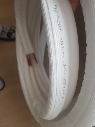 Tubería Cobre Aislada 3/8 5/8 14m