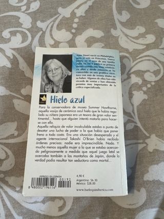 Libro Hielo Azul - Anne Stuart (Novela Romántica)