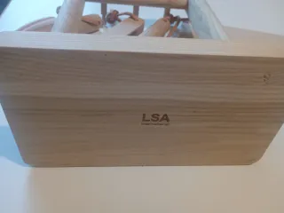 Set utensili cucina legno e cuoio