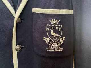 Chaqueta Ralph Lauren Azul, La talla real es S